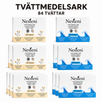 Tvättmedelsark 84 tvättar