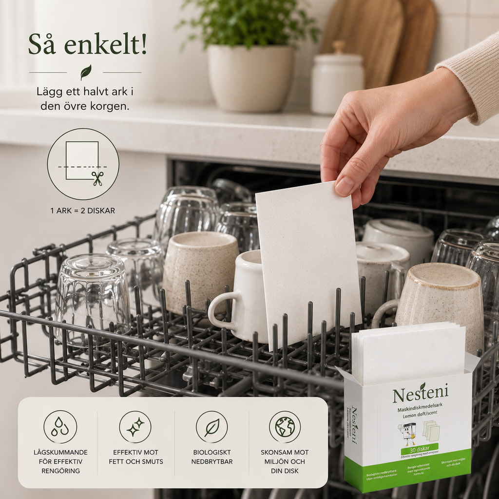 Maskindiskmedelsark – 30 diskar