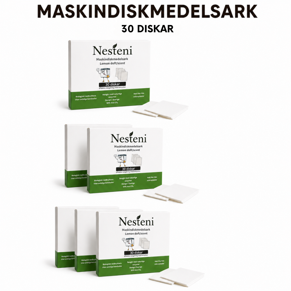 Maskindiskmedelsark – 30 diskar