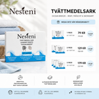 Tvättmedelsark 30 tvättar