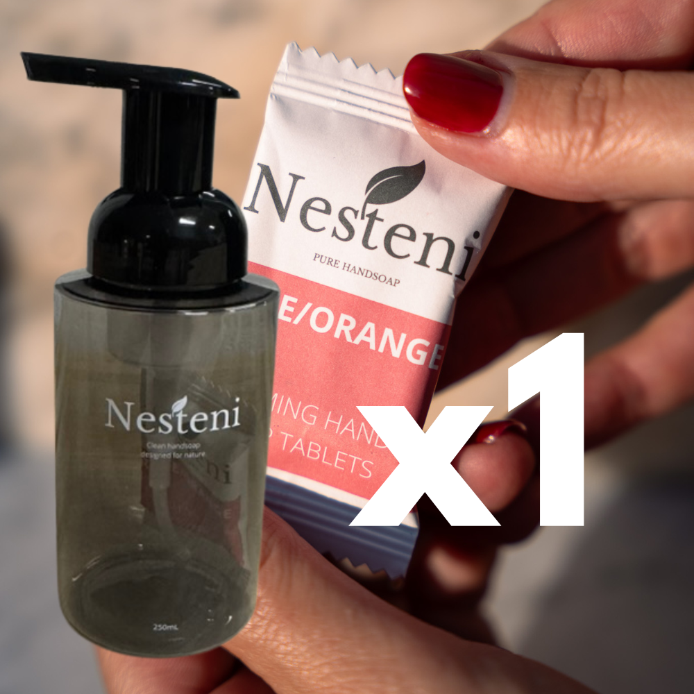 Tvåldispenser + Refill tvåltabletter